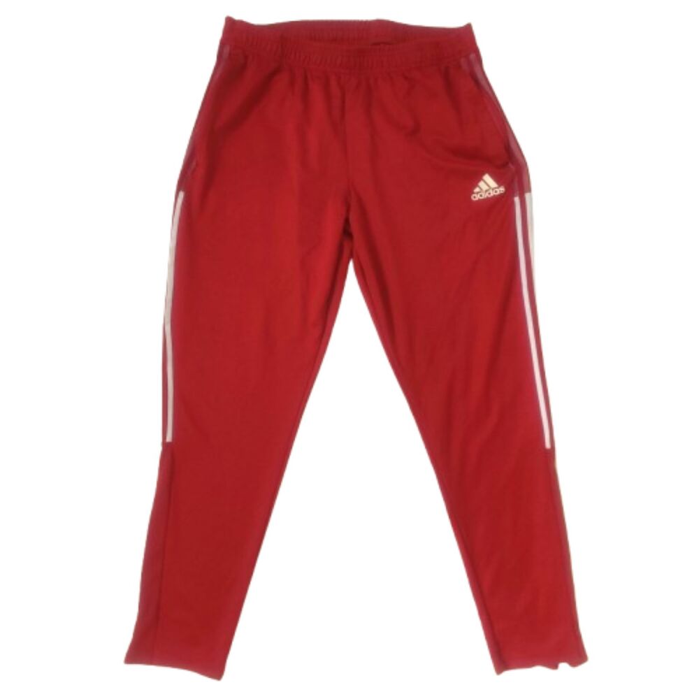 adidas Men XL Red Tiro Primegreen AEROREADY Track Pants Soccer 3-Stripes